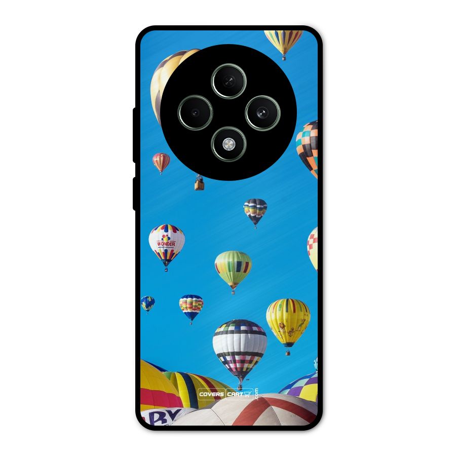 Hot Air Baloons Metal Back Case for Oppo F27
