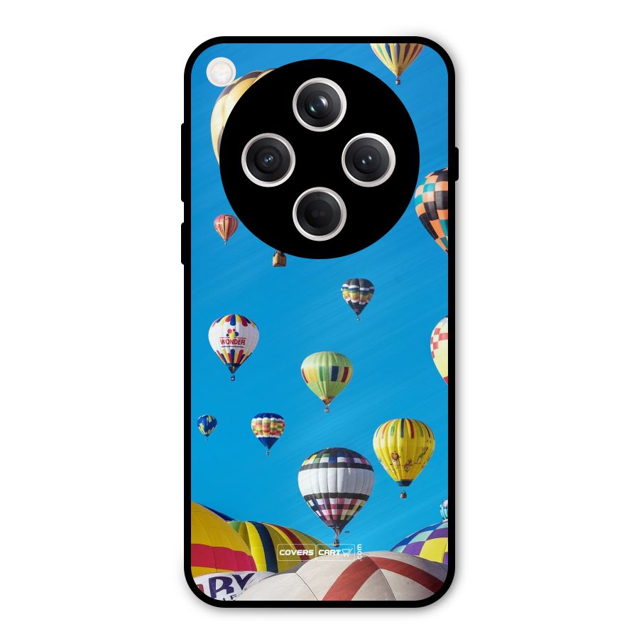 Hot Air Baloons Metal Back Case for Oppo Find X8