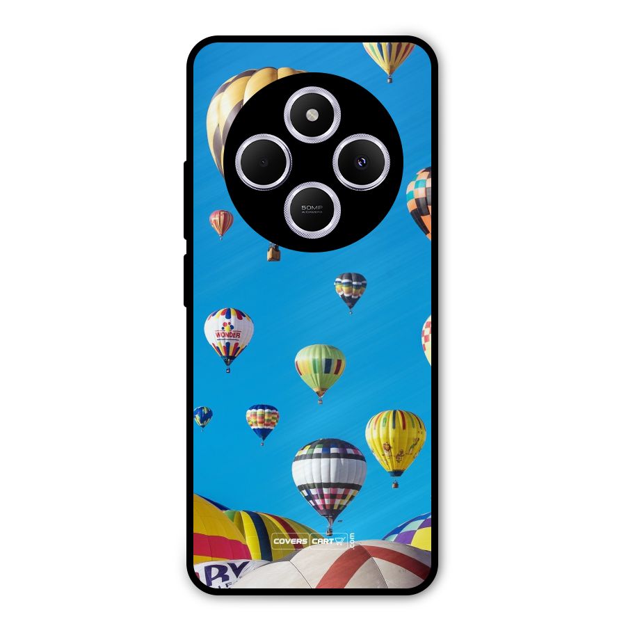 Hot Air Baloons Metal Back Case for Poco M7