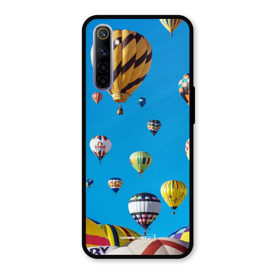 Hot Air Baloons Metal Back Case for Realme 6