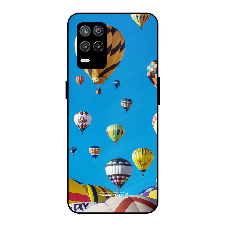 Hot Air Baloons Metal Back Case for Realme 9 5G