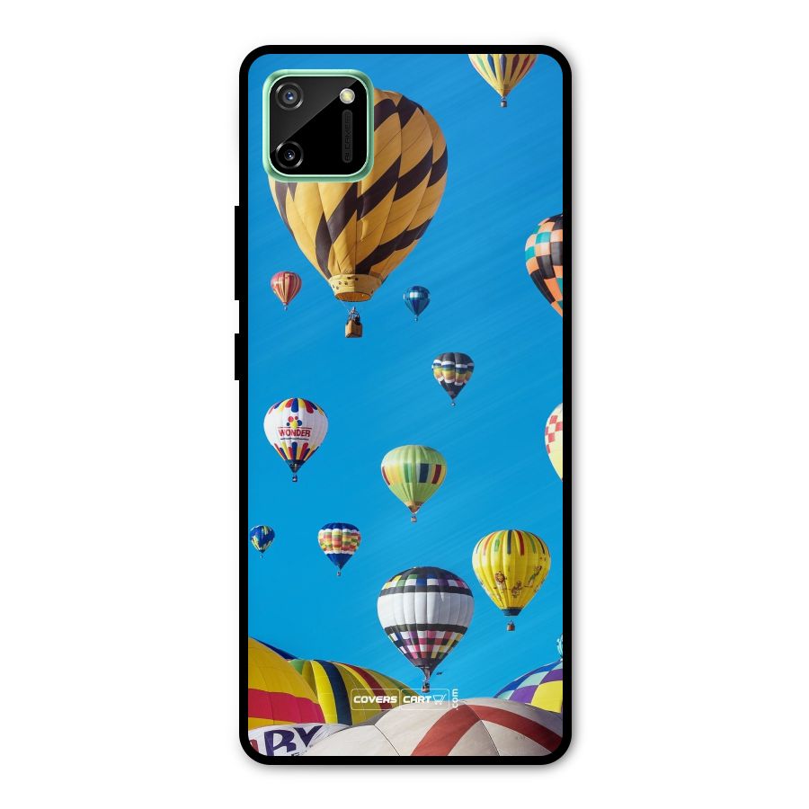Hot Air Baloons Metal Back Case for Realme C11