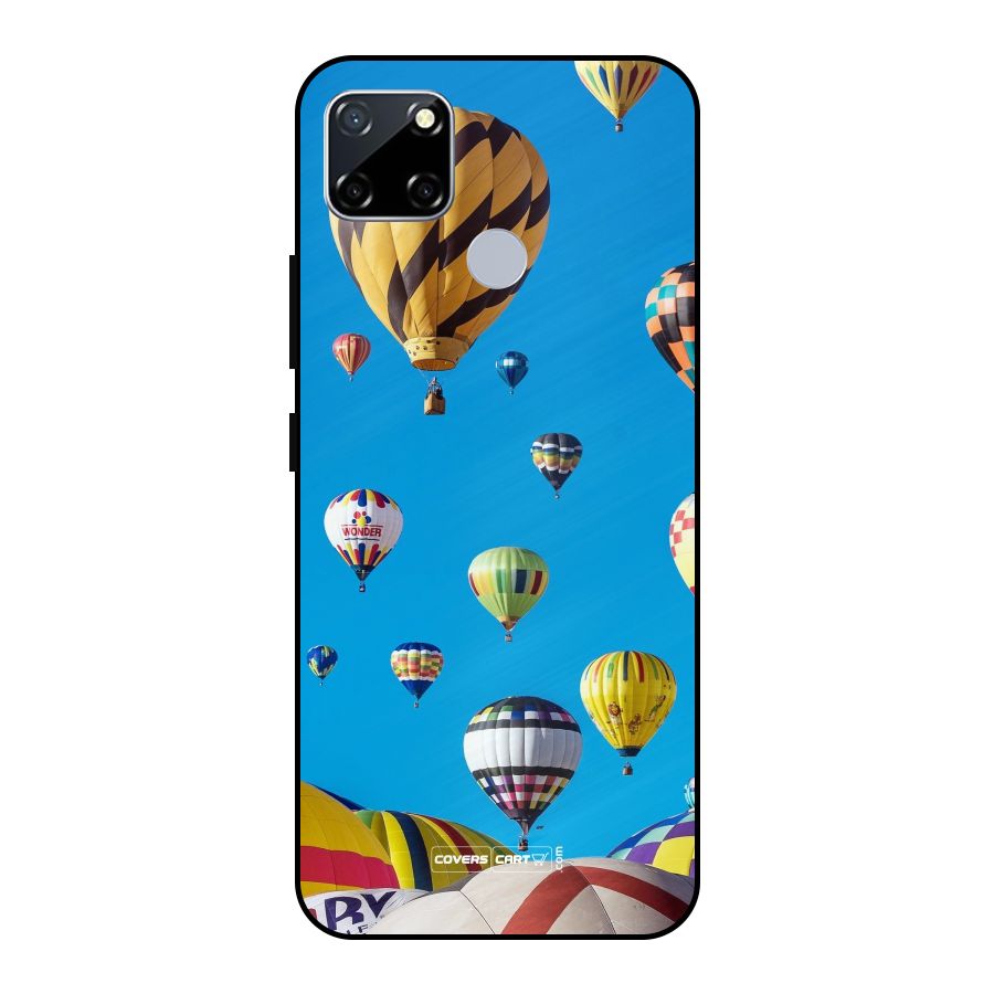 Hot Air Baloons Metal Back Case for Realme Narzo 30A
