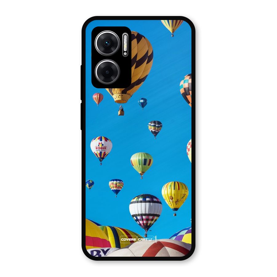 Hot Air Baloons Metal Back Case for Redmi 11 Prime 5G
