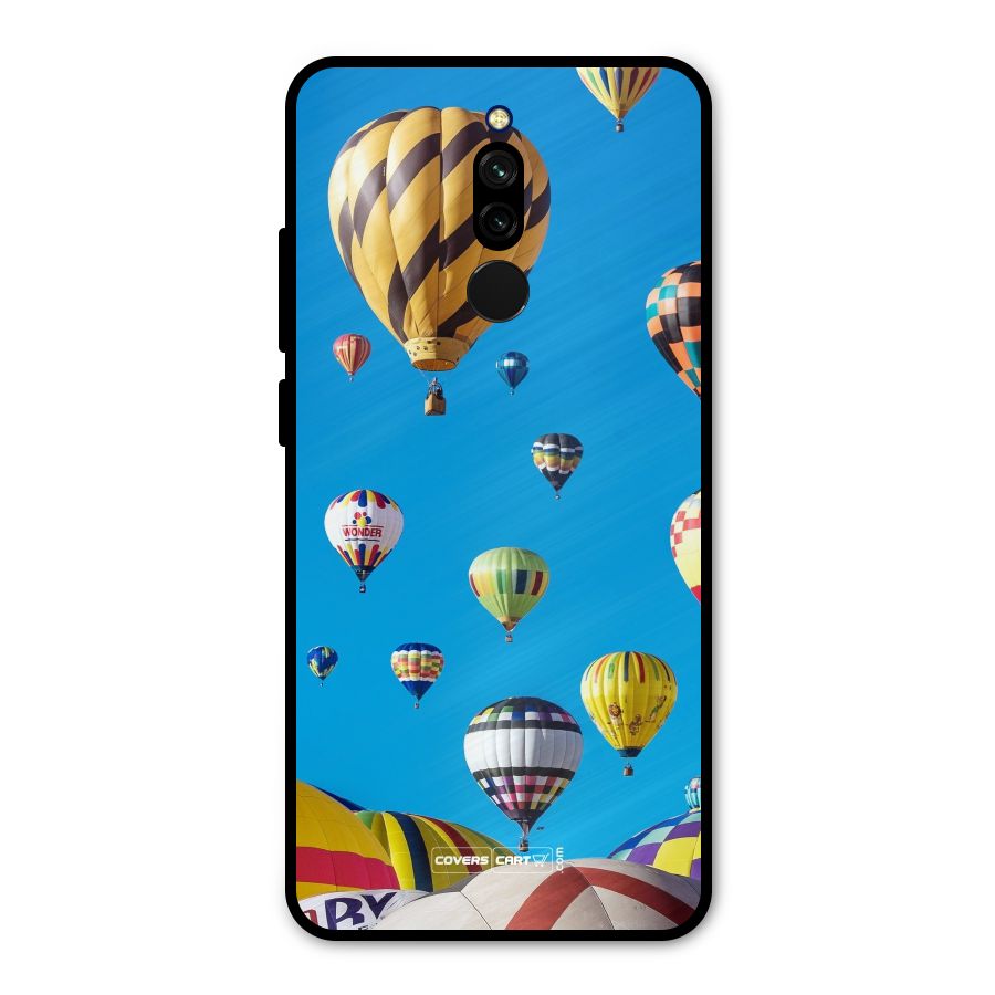 Hot Air Baloons Metal Back Case for Redmi 8