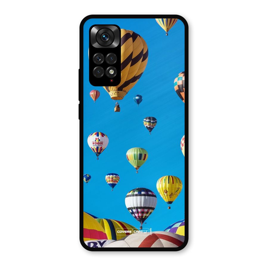 Hot Air Baloons Metal Back Case for Redmi Note 11s
