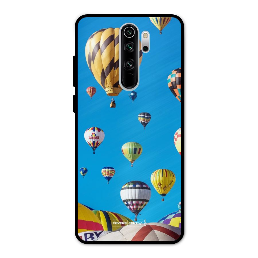 Hot Air Baloons Metal Back Case for Redmi Note 8 Pro