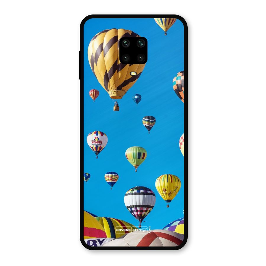 Hot Air Baloons Metal Back Case for Redmi Note 9 Pro
