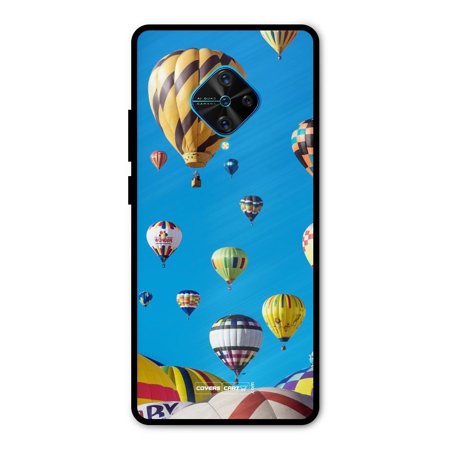 Hot Air Baloons Metal Back Case for Vivo S1 Pro