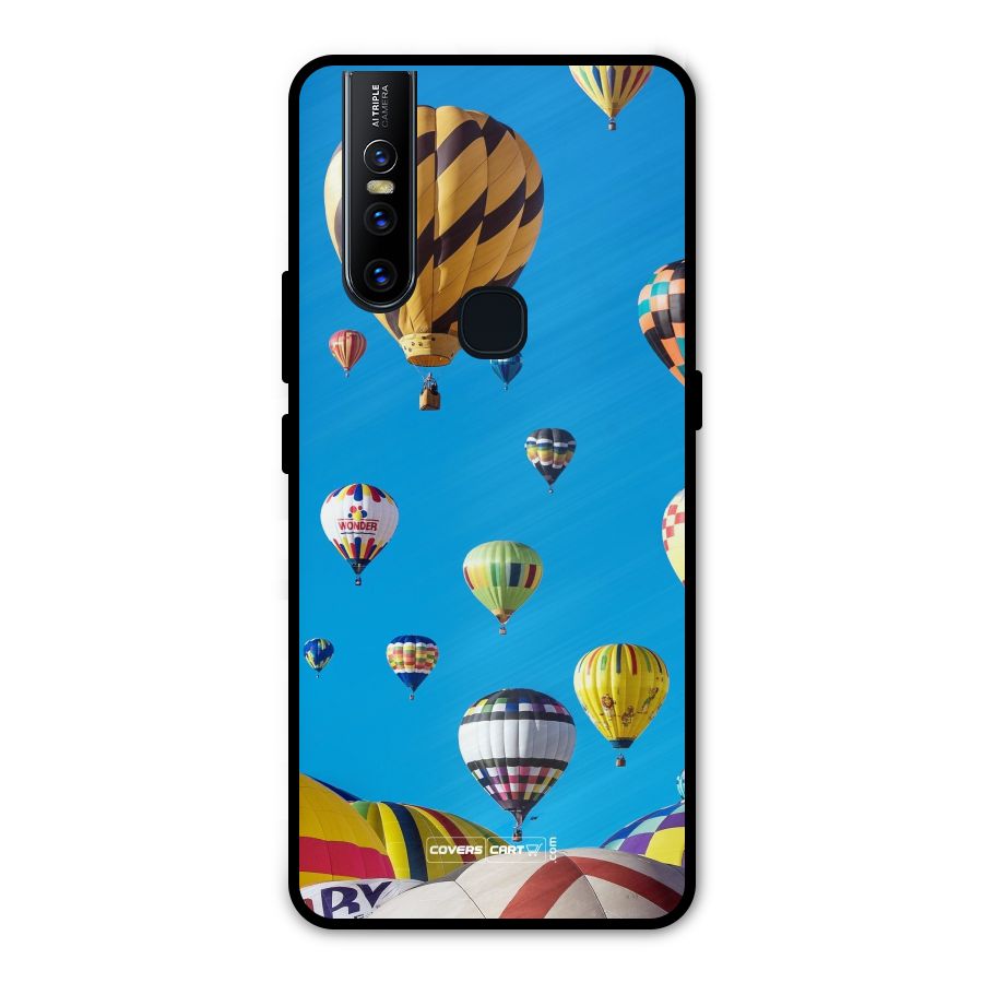 Hot Air Baloons Metal Back Case for Vivo V15