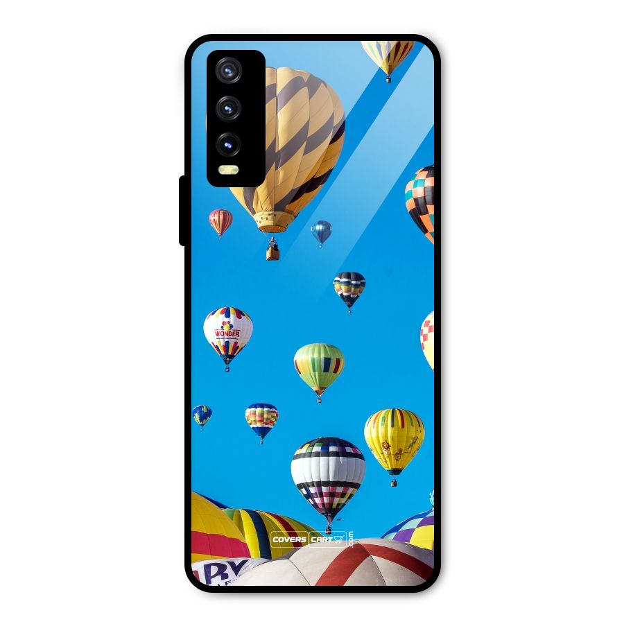 Hot Air Baloons Metal Back Case for Vivo Y20