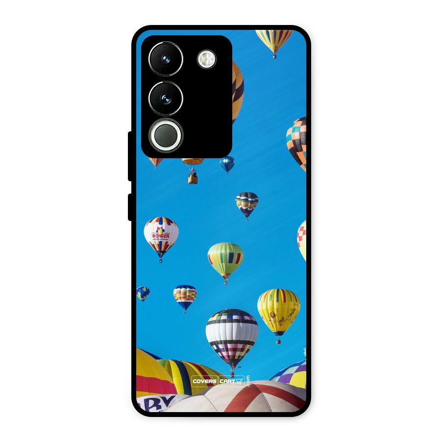 Hot Air Baloons Metal Back Case for Vivo Y200