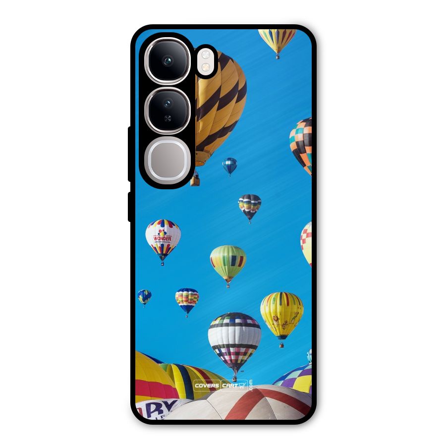 Hot Air Baloons Metal Back Case for Vivo Y300