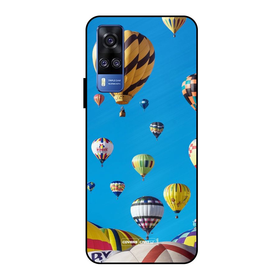 Hot Air Baloons Metal Back Case for Vivo Y51