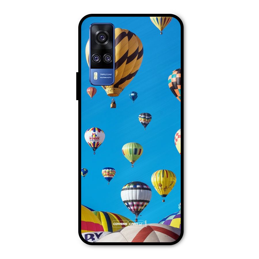 Hot Air Baloons Metal Back Case for Vivo Y51A