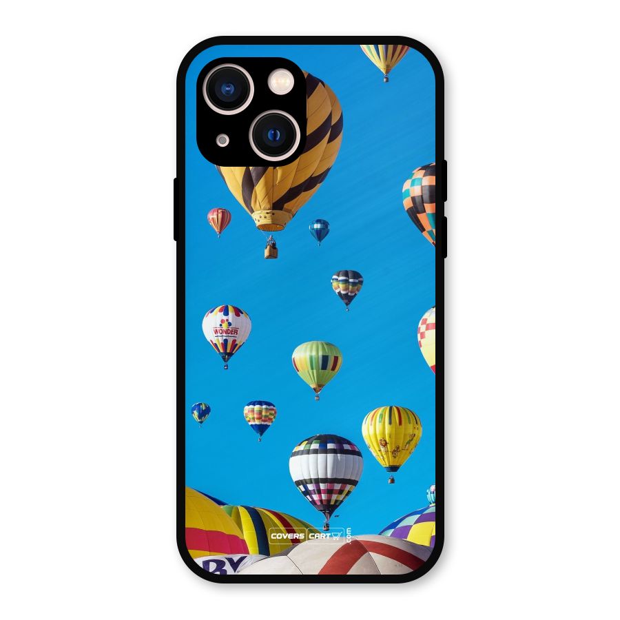 Hot Air Baloons Metal Back Case for iPhone 13