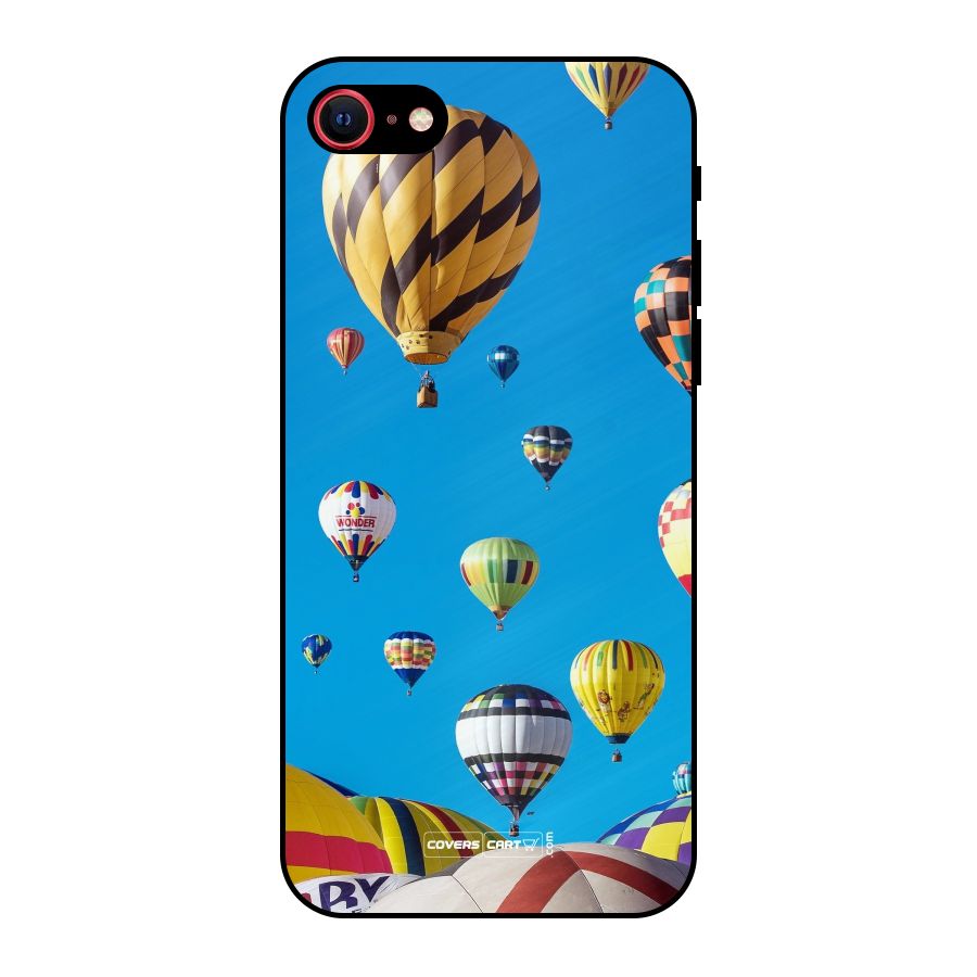 Hot Air Baloons Metal Back Case for iPhone 7