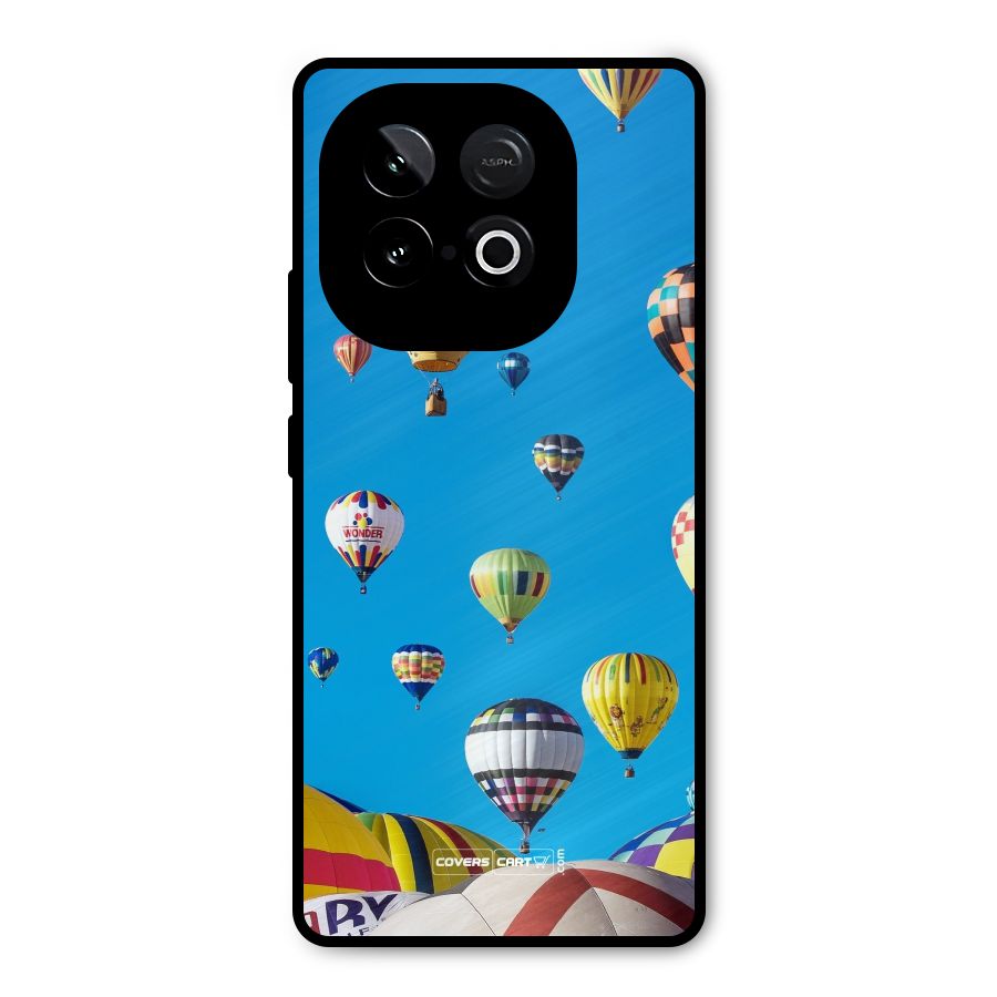 Hot Air Baloons Metal Back Case for iQOO Neo 10