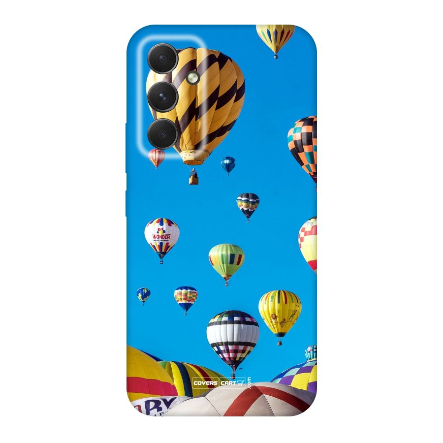 Hot Air Baloons Original Polycarbonate Back Case for Galaxy A54