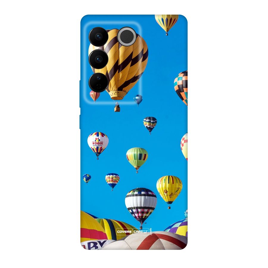 Hot Air Baloons Original Polycarbonate Back Case for Vivo V27