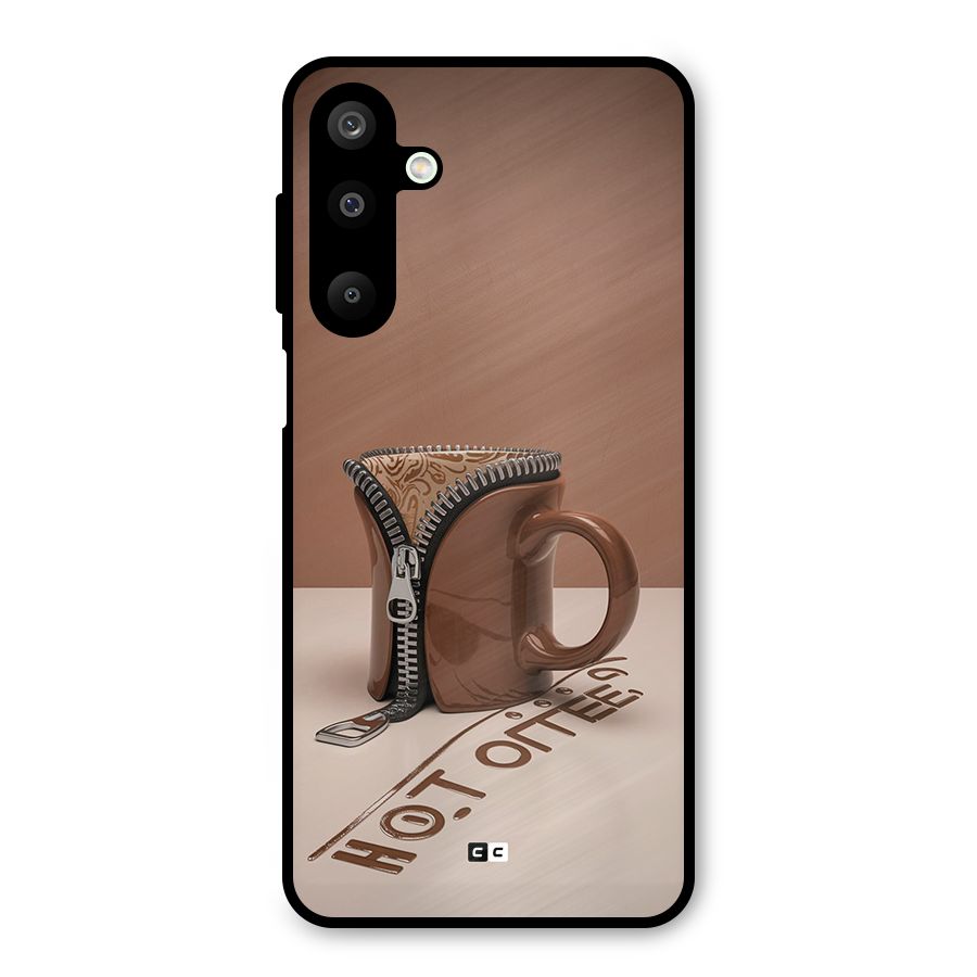 Hot Coffee Metal Back Case for Galaxy M16
