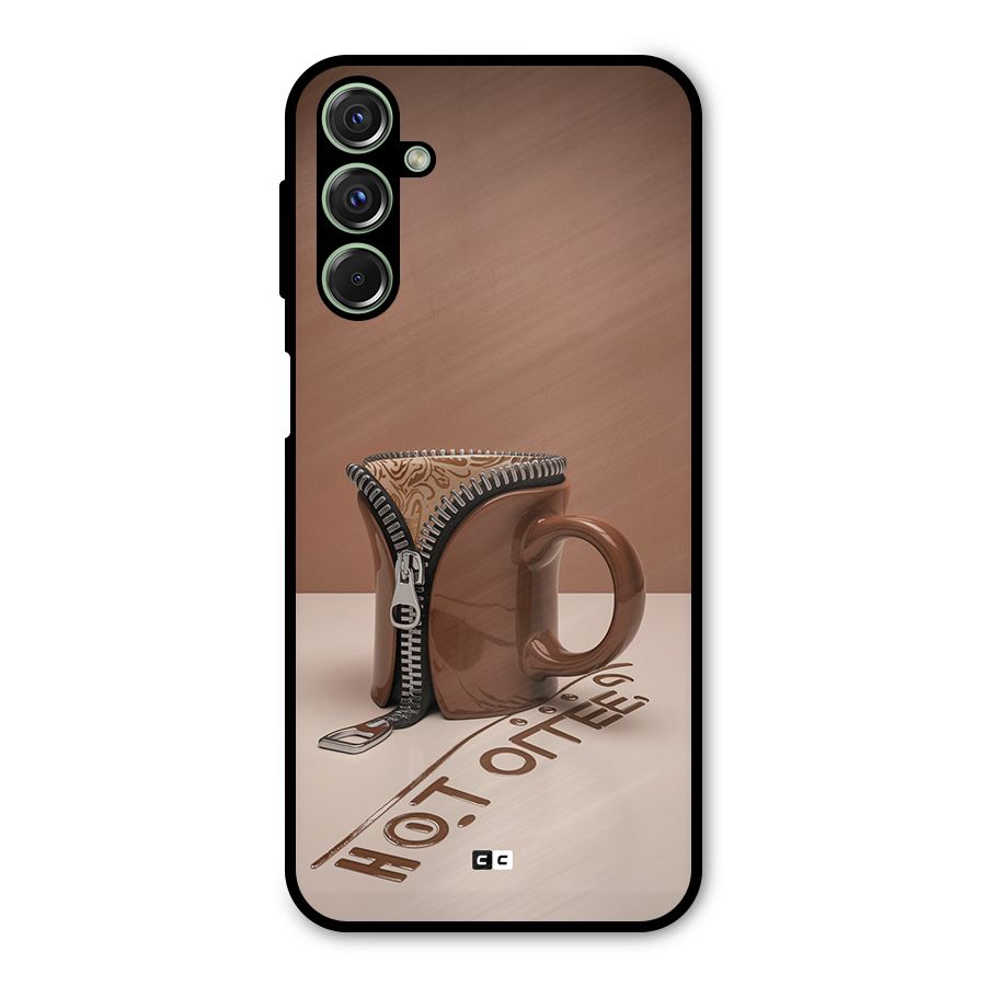 Hot Coffee Metal Back Case for Galaxy M34