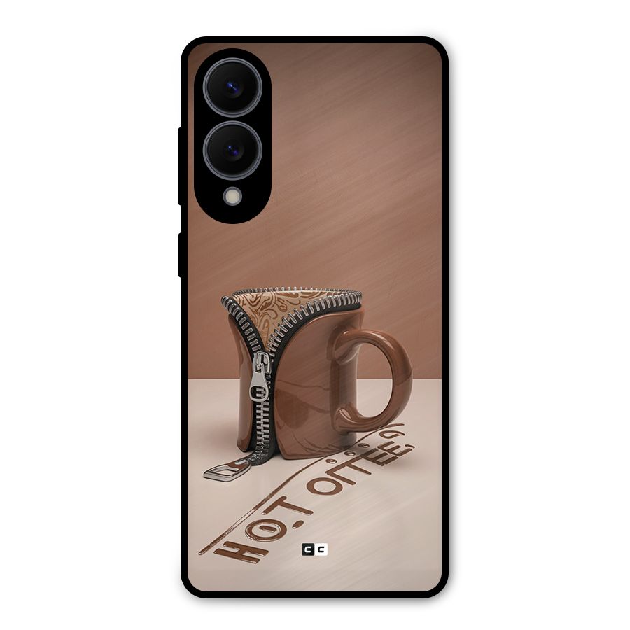Hot Coffee Metal Back Case for Galaxy S25 Edge