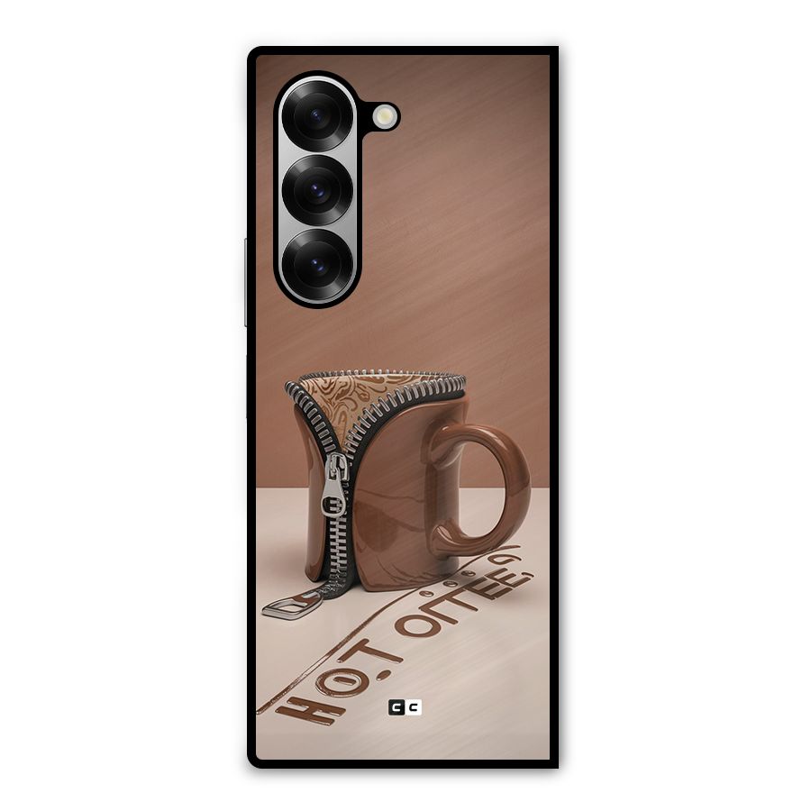 Hot Coffee Metal Back Case for Galaxy Z Fold6