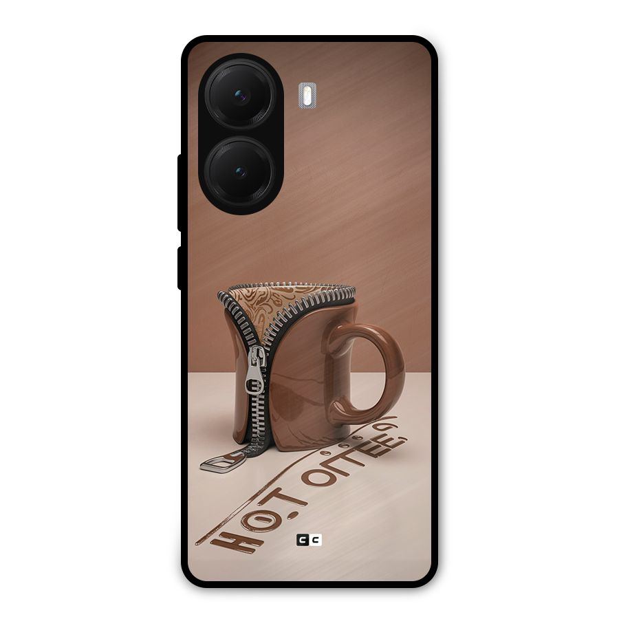 Hot Coffee Metal Back Case for Poco X7 Pro