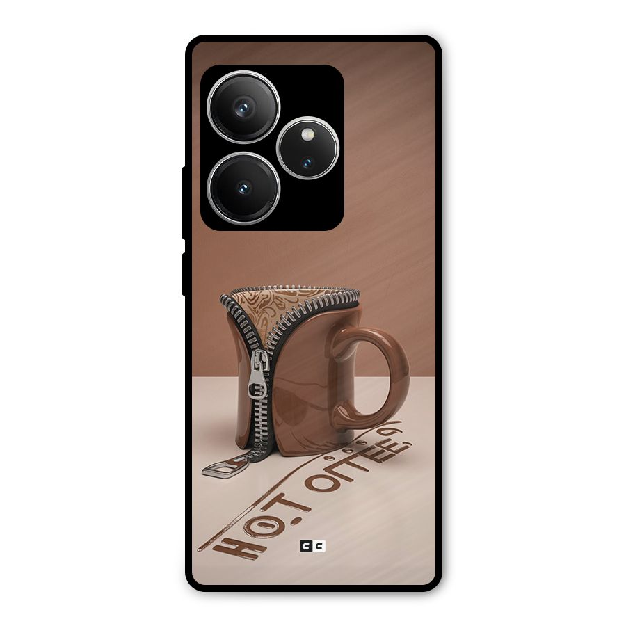Hot Coffee Metal Back Case for Realme GT 6