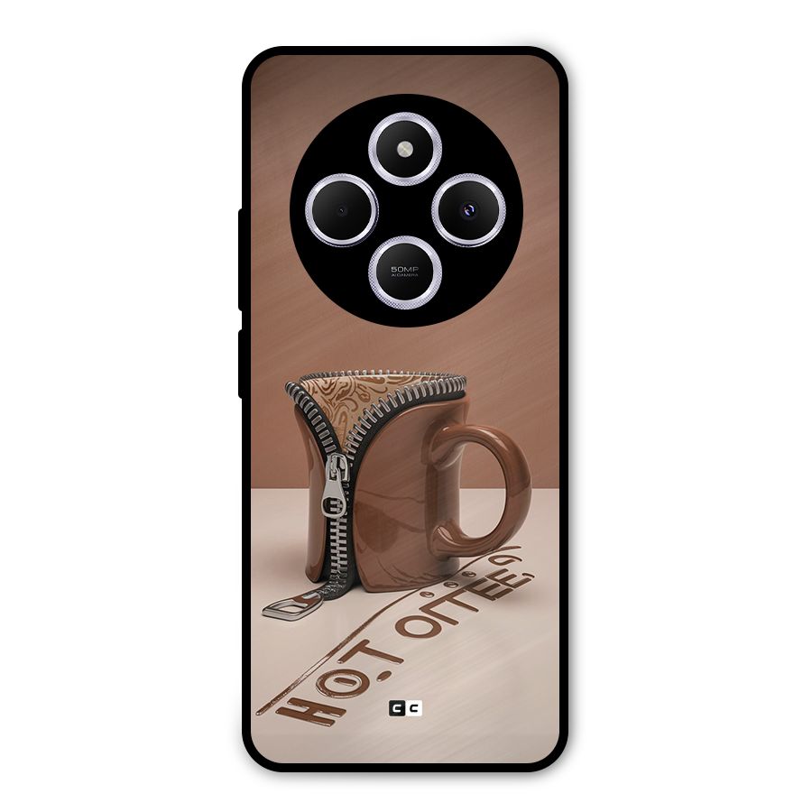 Hot Coffee Metal Back Case for Redmi A4