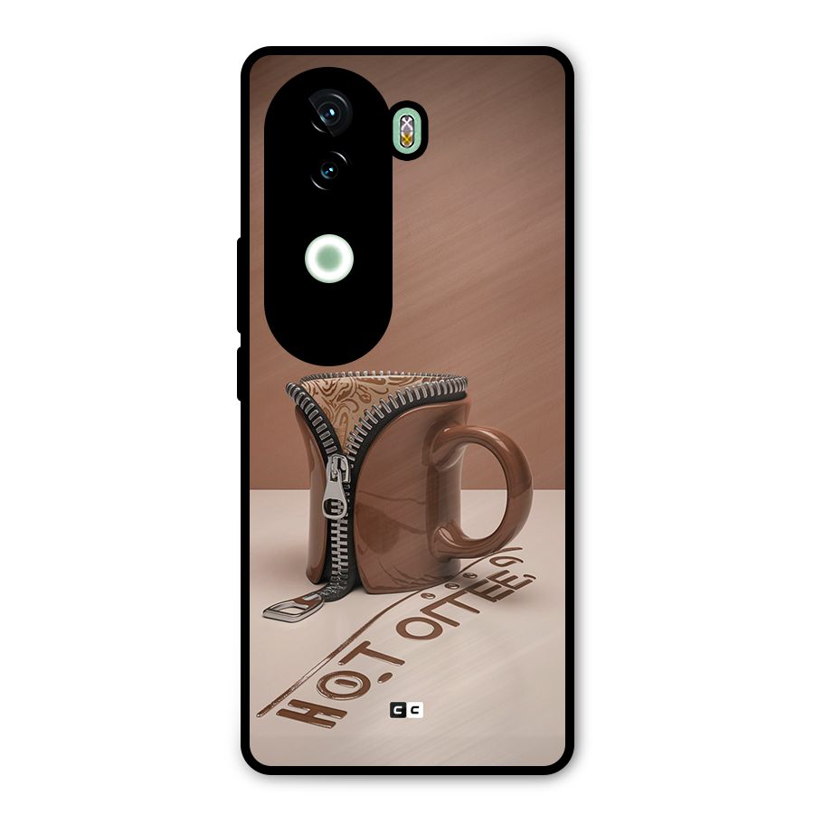 Hot Coffee Metal Back Case for iQOO Z9s