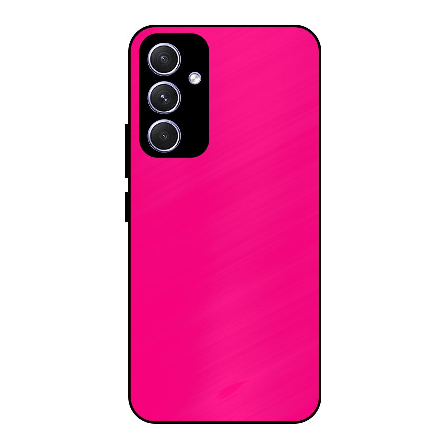 Hot Pink Metal Back Case for Galaxy A54