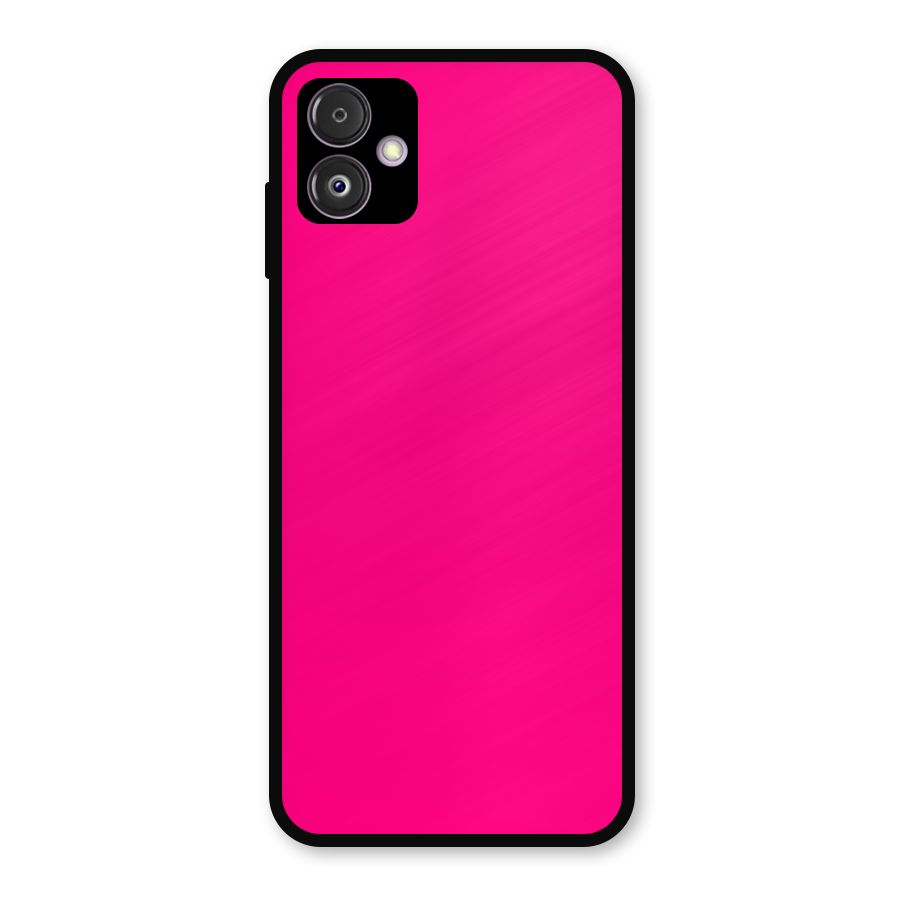 Hot Pink Metal Back Case for Galaxy F14