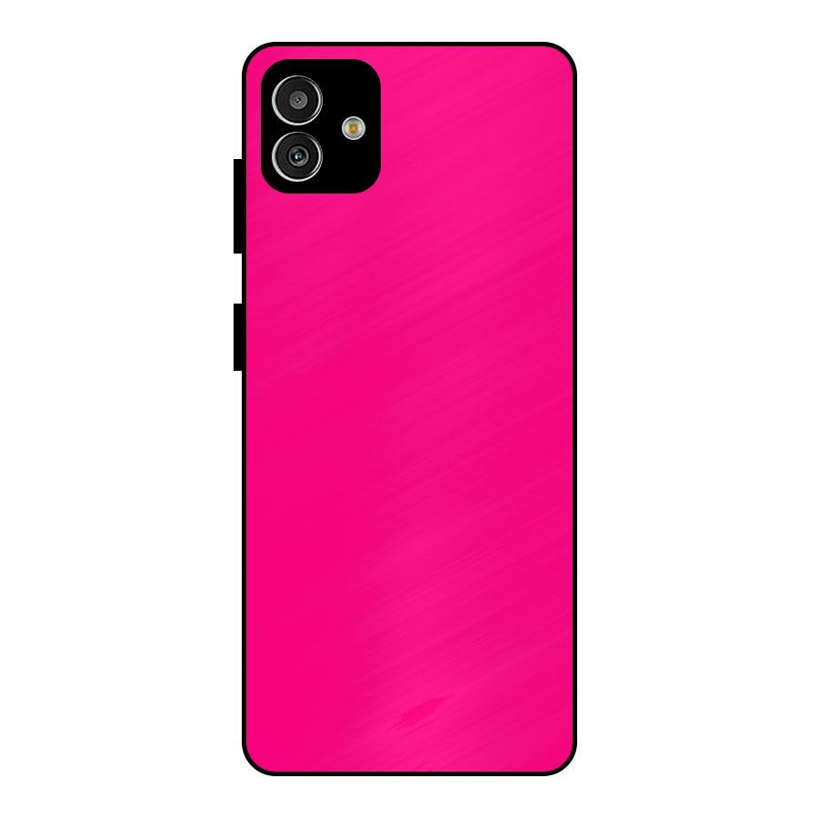 Hot Pink Metal Back Case for Galaxy M13 5G