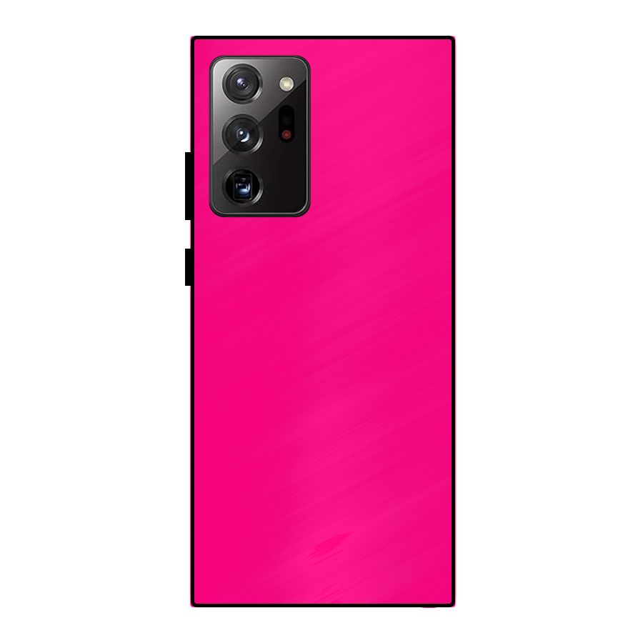 Hot Pink Metal Back Case for Galaxy Note 20 Ultra