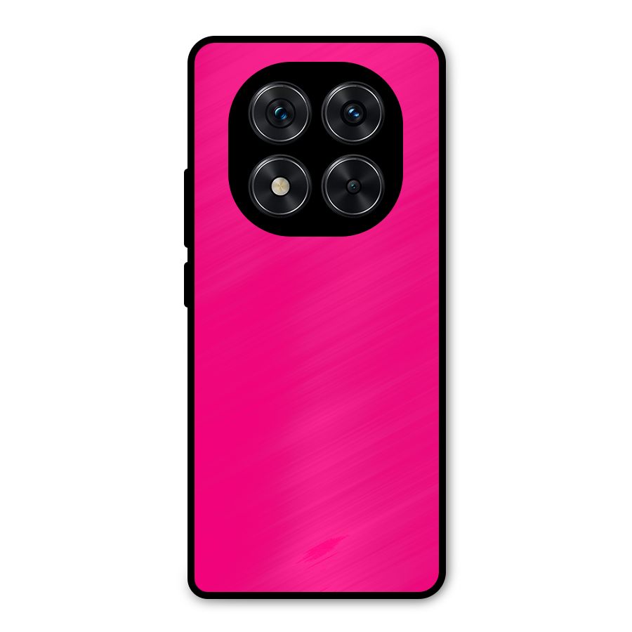 Hot Pink Metal Back Case for Poco X7