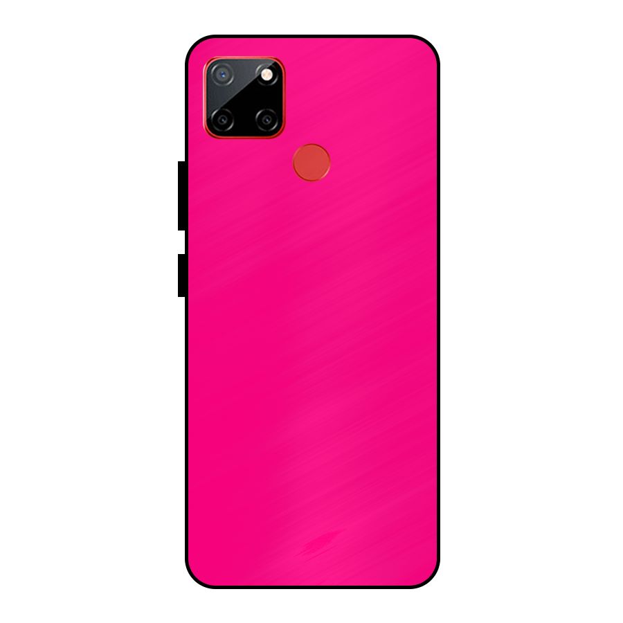 Hot Pink Metal Back Case for Realme C12