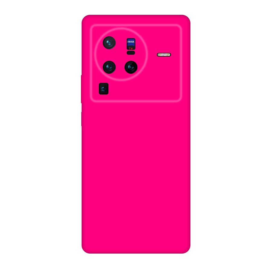 Hot Pink Original Polycarbonate Back Case for Vivo X80