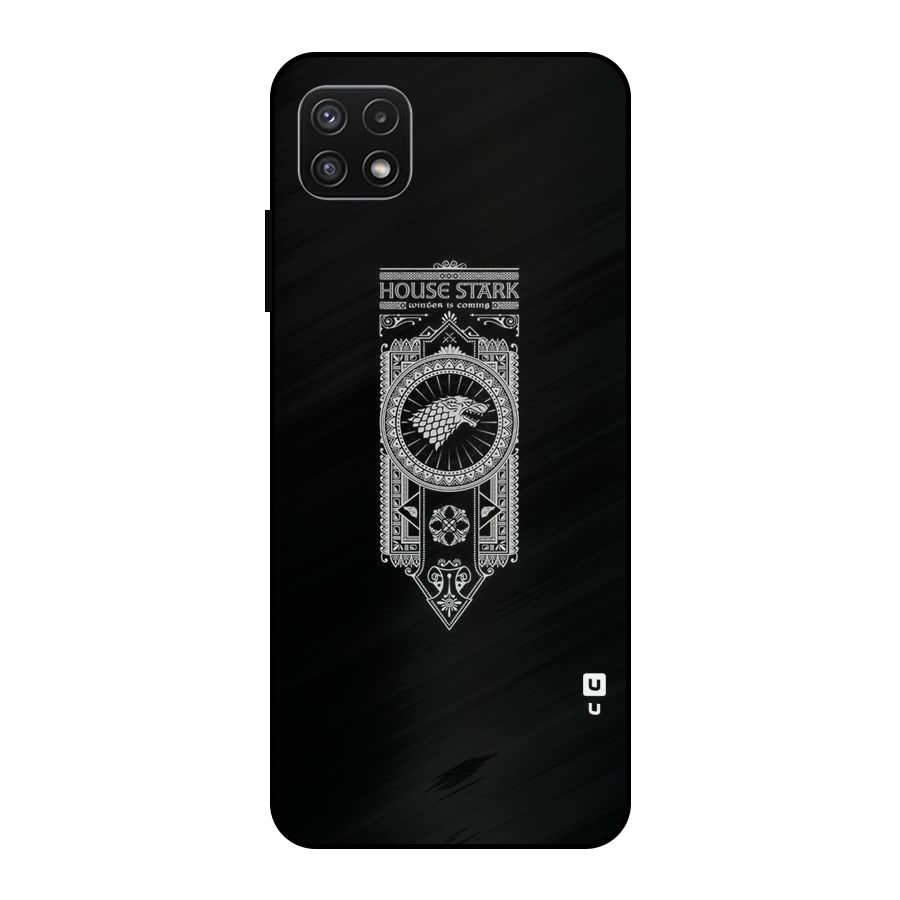 House Banner Metal Back Case for Galaxy A22 5G