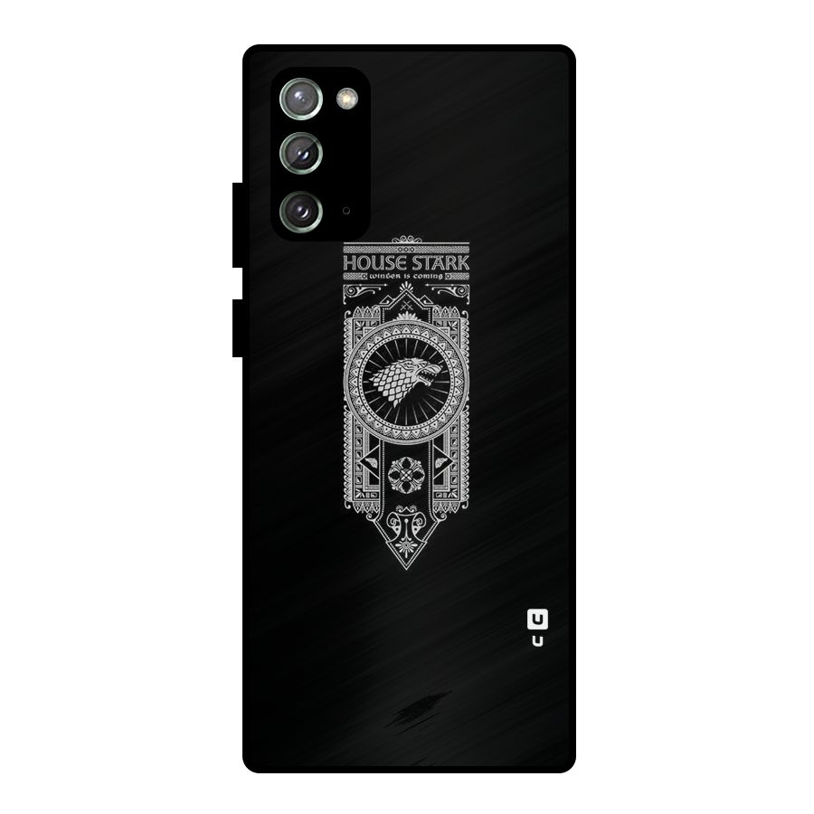 House Banner Metal Back Case for Galaxy Note 20