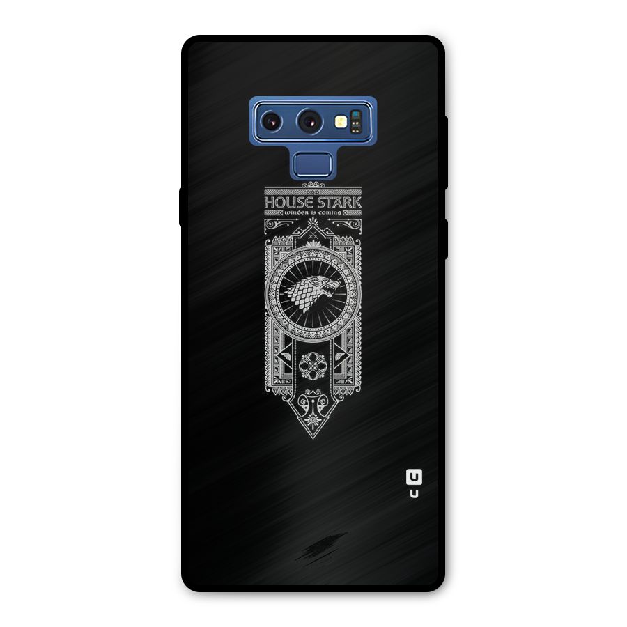 House Banner Metal Back Case for Galaxy Note 9