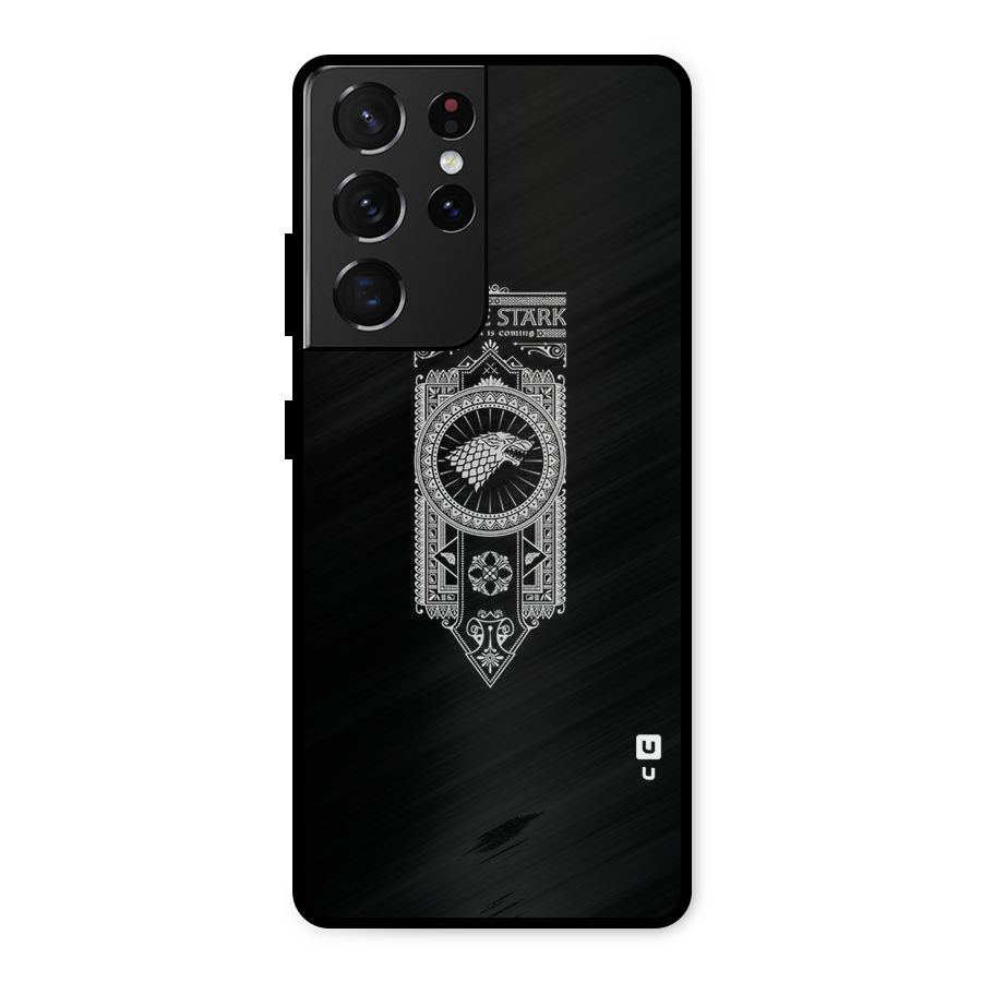 House Banner Metal Back Case for Galaxy S21 Ultra 5G