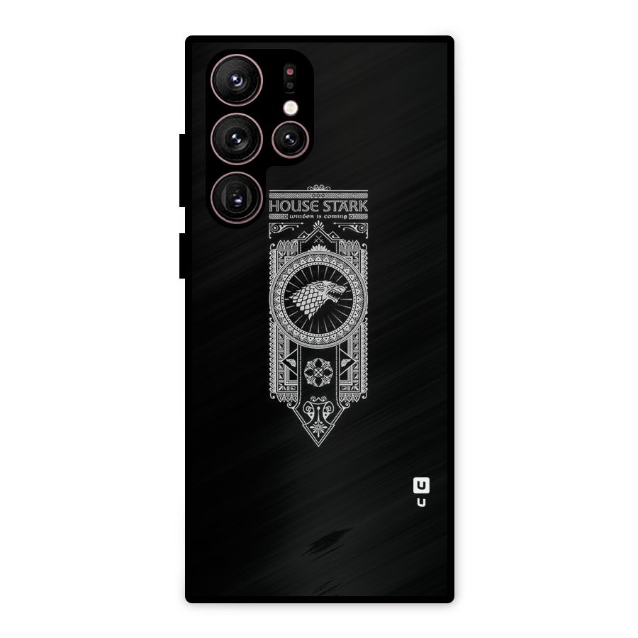 House Banner Metal Back Case for Galaxy S22 Ultra 5G