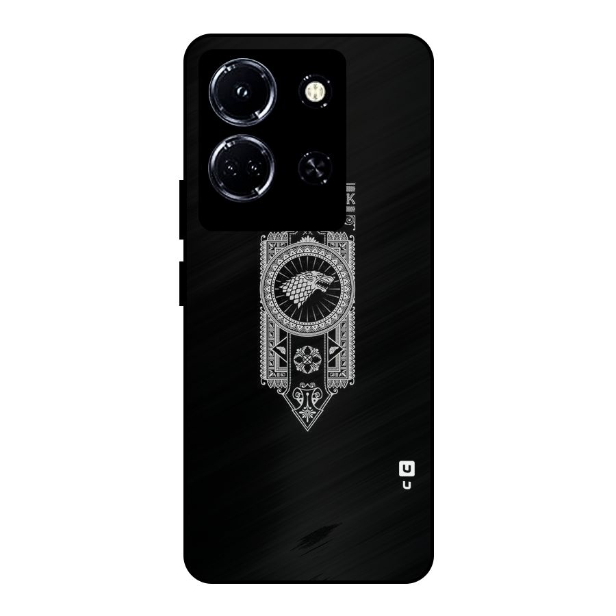 House Banner Metal Back Case for Infinix Note 30 5G