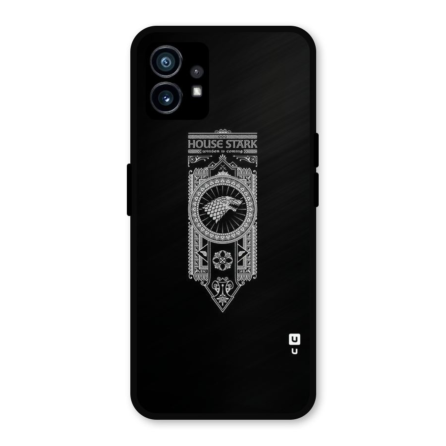 House Banner Metal Back Case for Nothing Phone 1