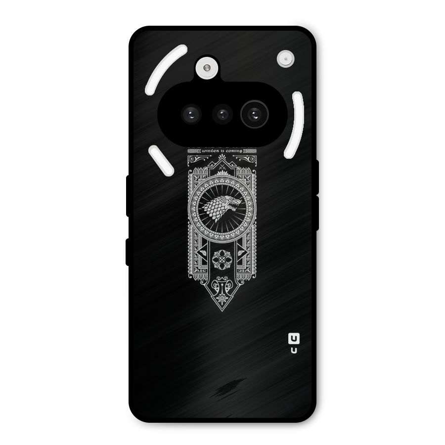 House Banner Metal Back Case for Nothing Phone 3a