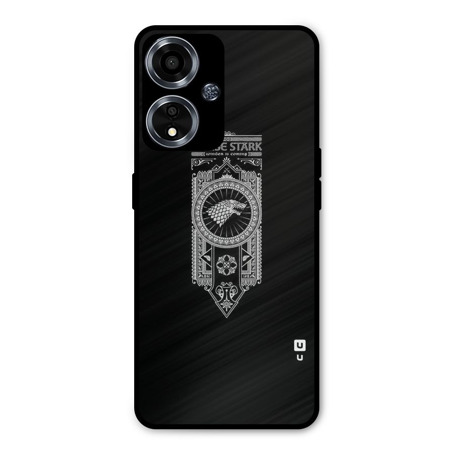 House Banner Metal Back Case for Oppo A59