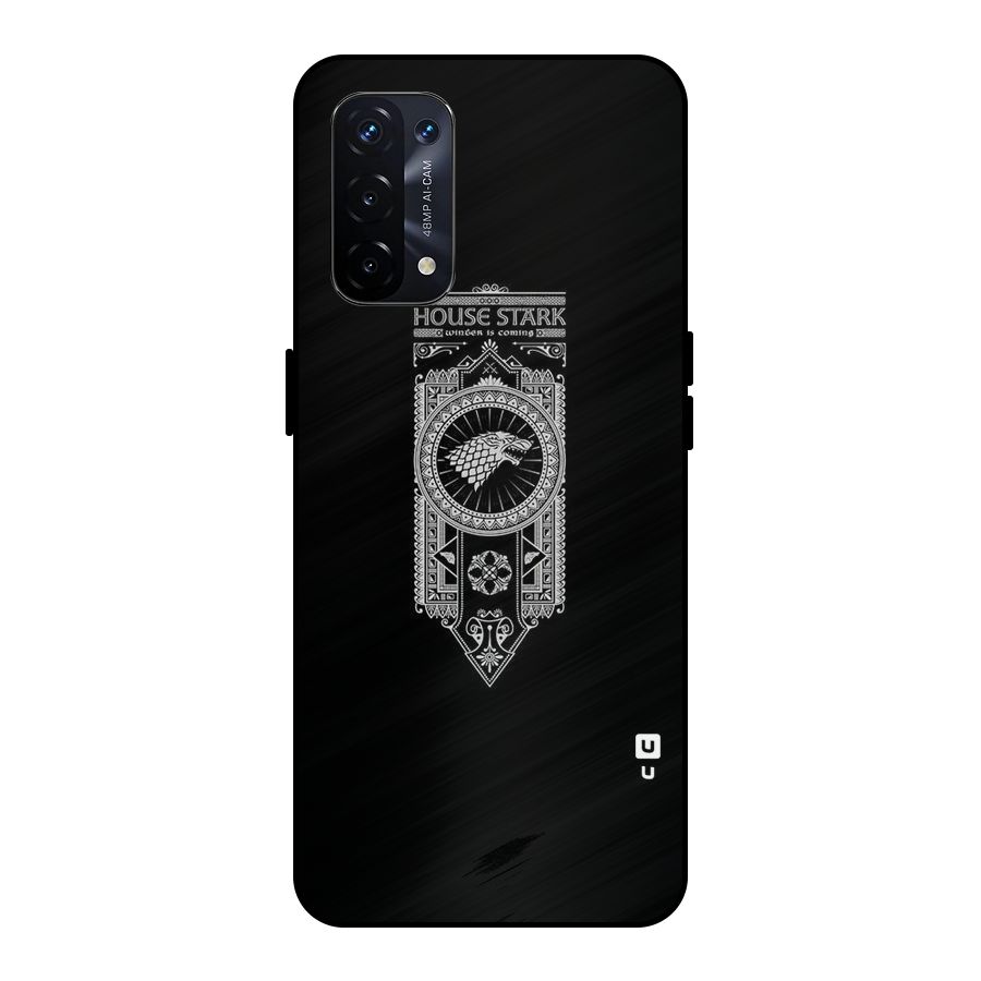 House Banner Metal Back Case for Oppo A74 5G