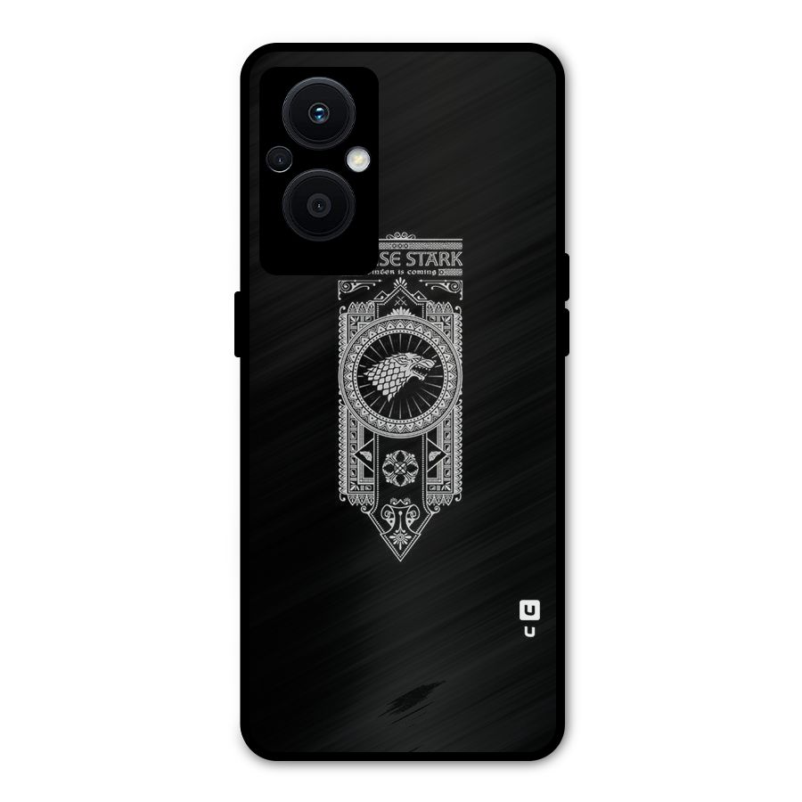 House Banner Metal Back Case for Oppo F21 Pro 5G